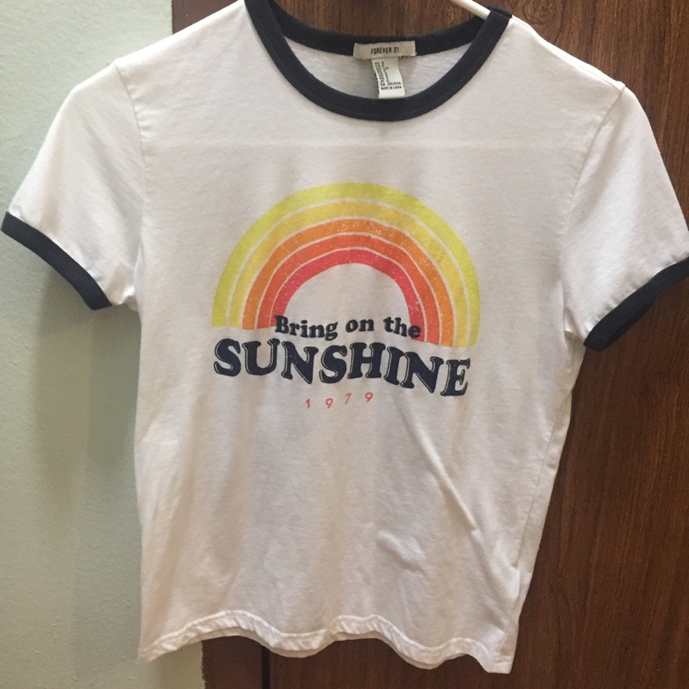Forever 21 Bring on the Sunshine T-Shirt